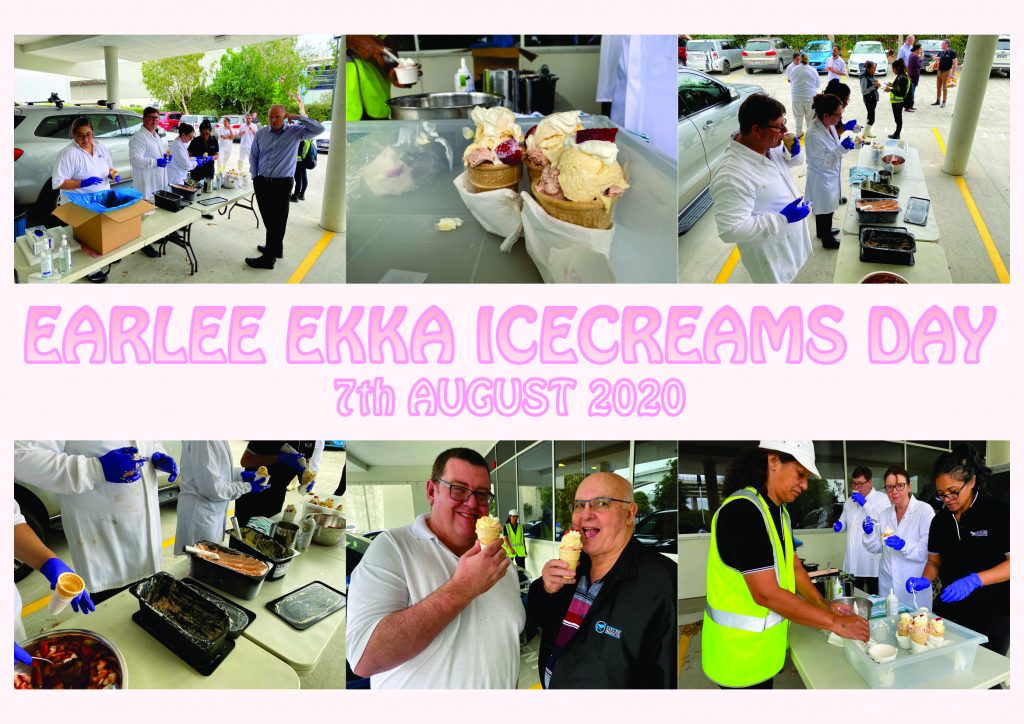 Earlee Ekka Icecreams day